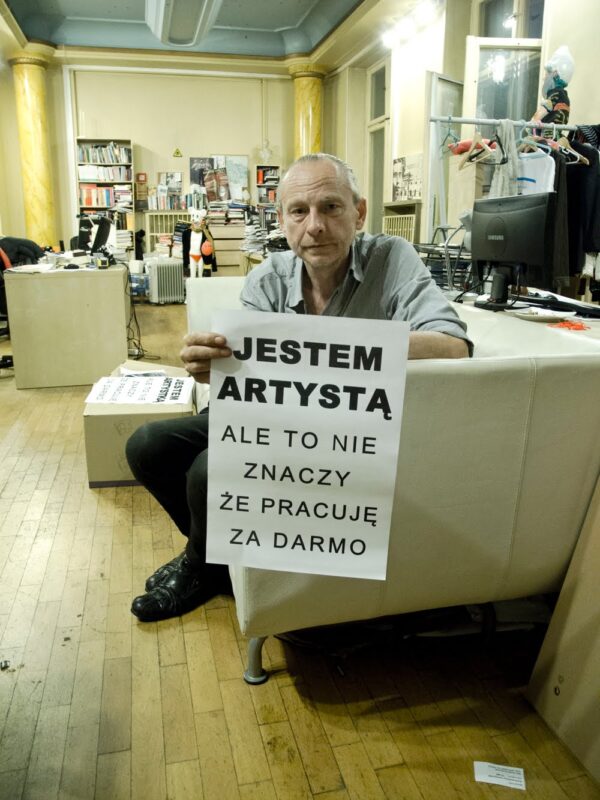 Jestem artystą, ale to nie znaczy, że pracuję za darmo – Zbigniew Libera, Katarzyna Górna, Katarzyna Błahuta