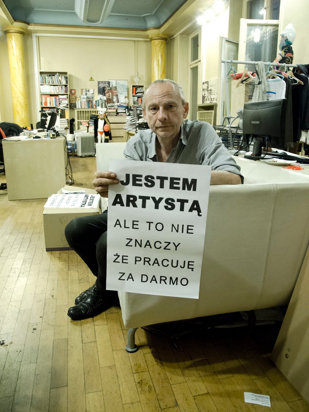 Jestem artystą, ale to nie znaczy, że pracuję za darmo – Zbigniew Libera, Katarzyna Górna, Katarzyna Błahuta